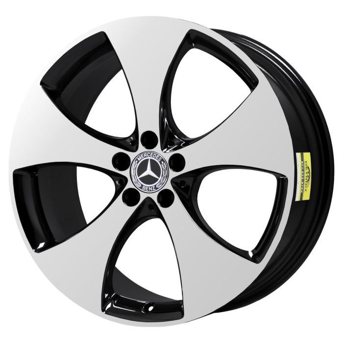 Mercedes-Benz GLC300 Wheel Rim Machined Black ALY96109 Stock Factory OEM Replacement