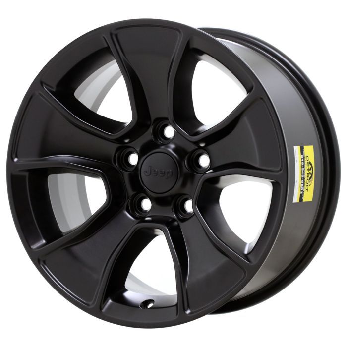 Jeep Wrangler Wheel Rim Gloss Black ALY96226 Stock Factory OEM Replacement