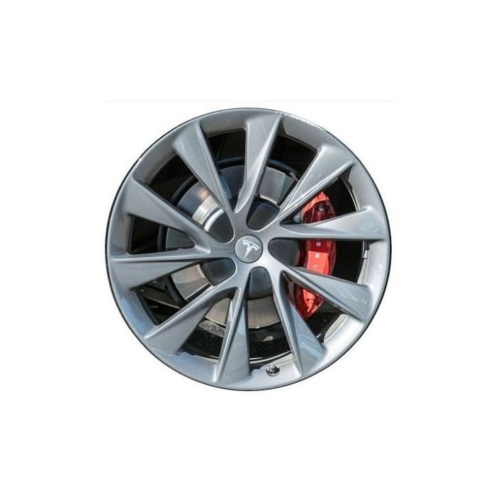 Tesla Model S Wheel Rim Grey ALY96249 (F) Stock Factory OEM Replacement