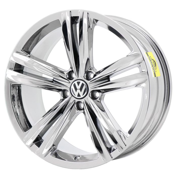 Volkswagen Tiguan Wheel Rim PVD Black Chrome ALYWB022 Stock Factory OEM Replacement