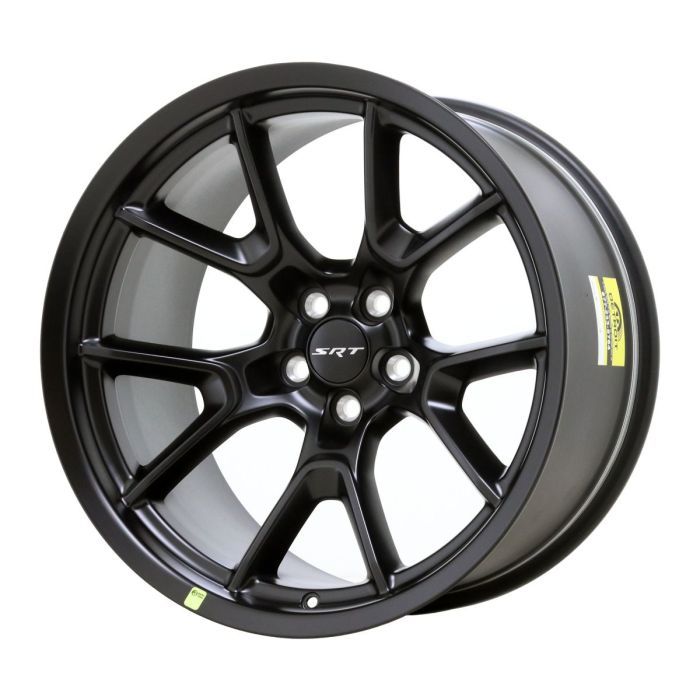 Dodge Challenger Wheel Rim Satin Black ALY96742 Stock Factory OEM Replacement