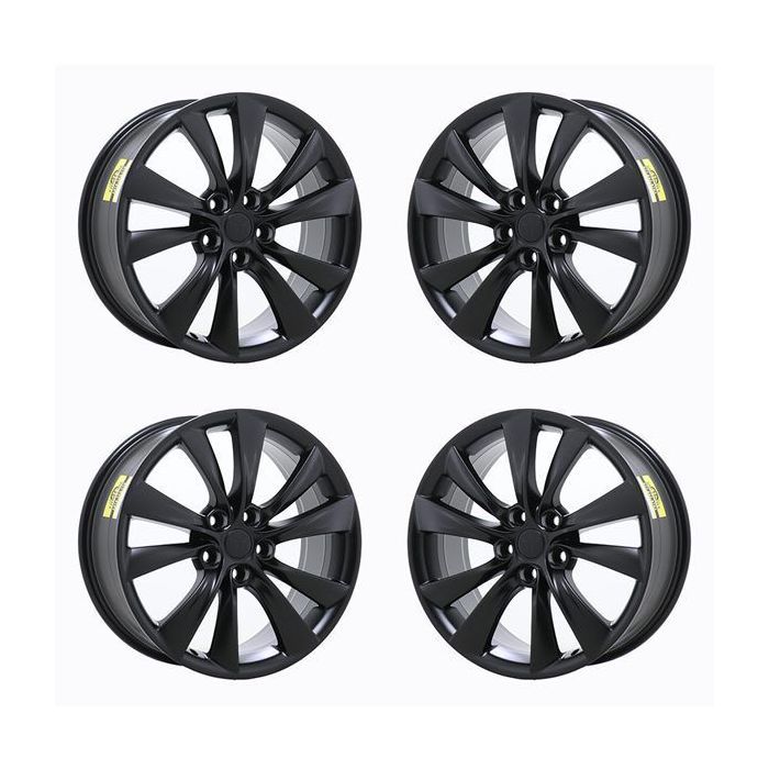 Tesla Model S Exchange Wheels Set of 4-Exchange Rims Set of 4 Satin Black 97107
