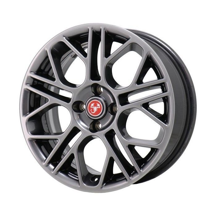 Fiat 500 Wheel Rim Hyper Grey ALY97549 Stock Factory OEM Replacement