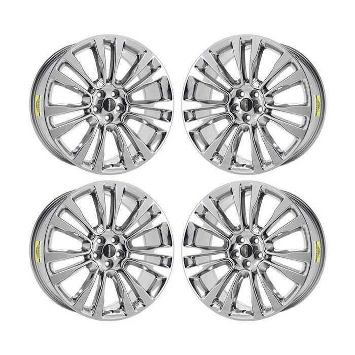 Lincoln Continental Wheel Rim PVD Bright Chrome ALY97977 Stock Factory OEM Replacement