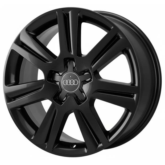 Audi A4 Wheel Rim Gloss Black ALY98696 Stock Factory OEM Replacement