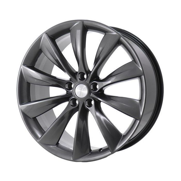 Tesla Model S Wheel Rim Grey ALY98727 (F) Stock Factory OEM Replacement