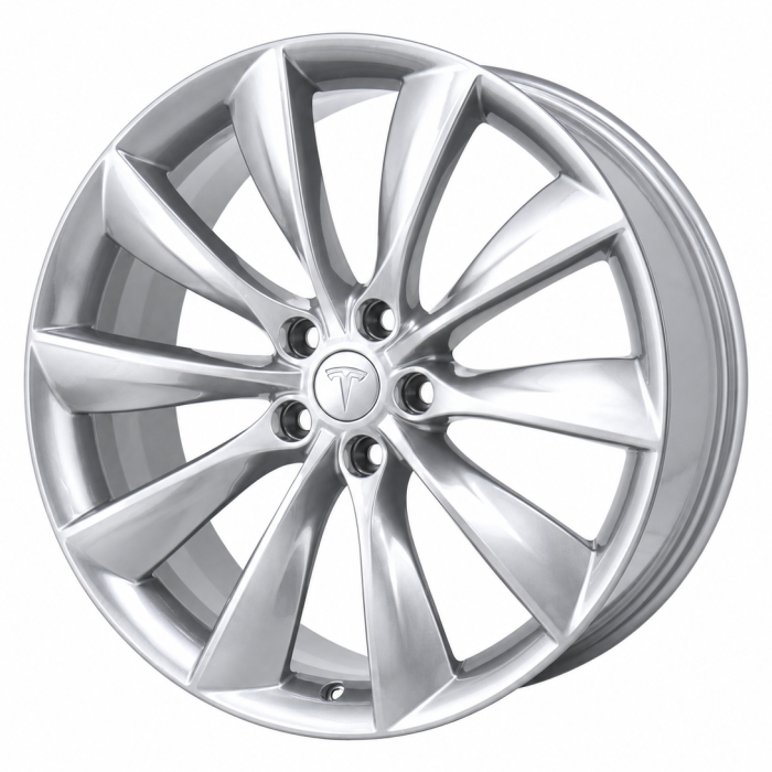 Tesla Model S Wheel Rim Silver ALY98727 (F) Stock Factory OEM Replacement