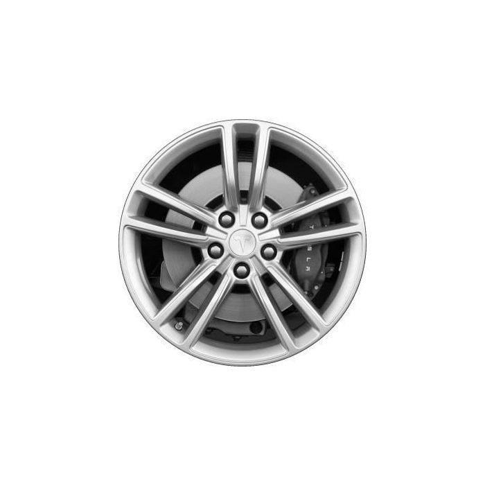 Tesla Model S Wheel Rim Silver 98910 Stock Factory OEM Replacement