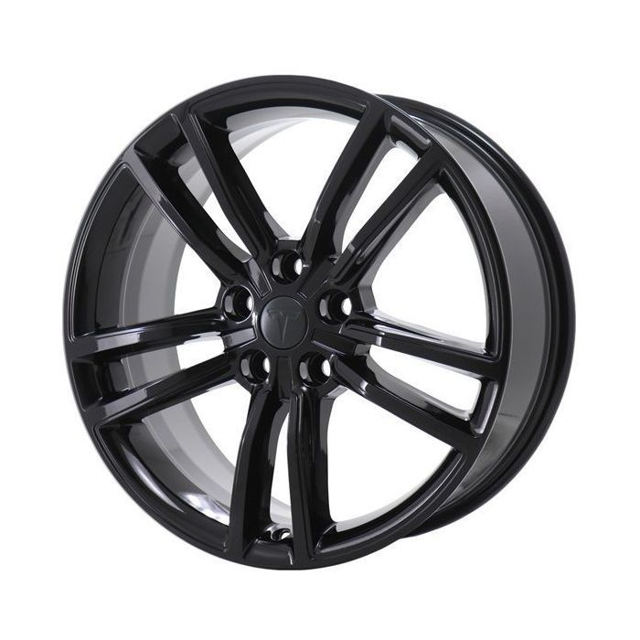 Tesla Model S Wheel Rim Gloss Black 98910 Stock Factory OEM Replacement
