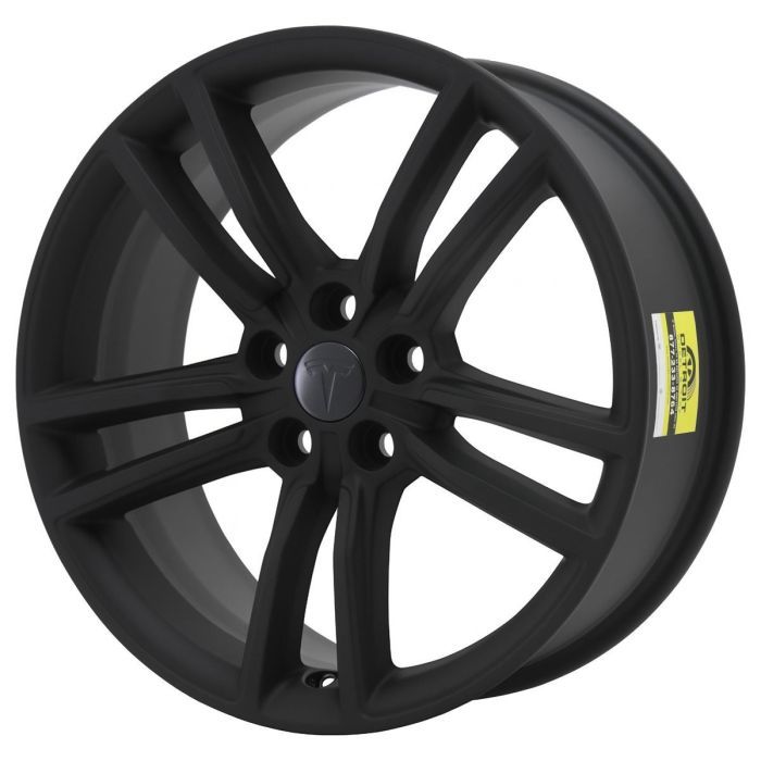 Tesla Model S Wheel Rim Satin Black 98910 Stock Factory OEM Replacement