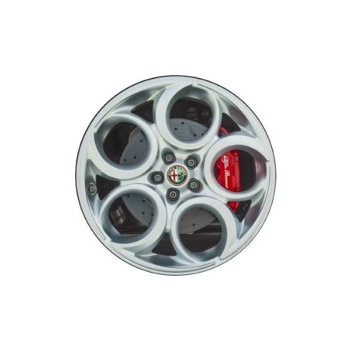 Alfa Romeo 4c Wheel Rim Silver 58158 (R) Stock Factory OEM Replacement