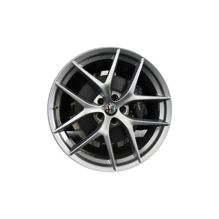 Alfa Romeo Stelvio Wheel Rim Hyper Silver 58174 Stock Factory OEM Replacement