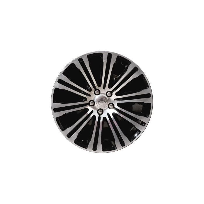 Chrysler 300 Wheel Rim Polished Black 2420 Stock Factory OEM Replacement