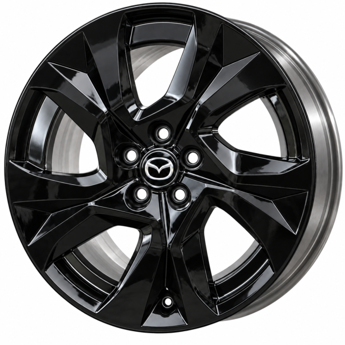 Mazda CX-5 Wheel Rim Gloss Black ALY26CX519 Stock Factory OEM Replacement