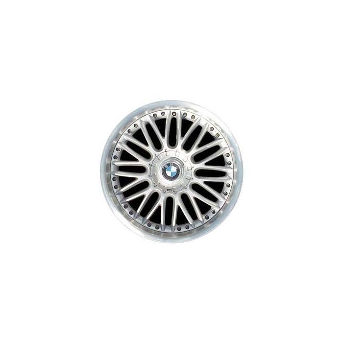 BMW 525i Wheel Rim Machined Lip Silver 59508 (F) Stock Factory OEM Replacement