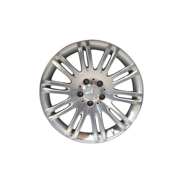 Mercedes-Benz E350 Wheel Rim Machined Silver 65432 (F) Stock Factory OEM Replacement