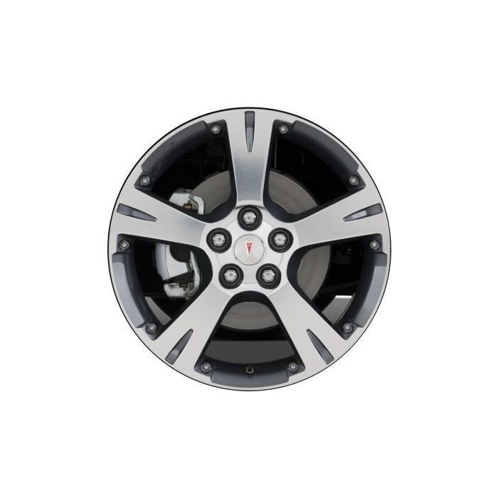 Pontiac Vibe Wheel Rim Machined Grey 6650 Stock Factory OEM Replacement