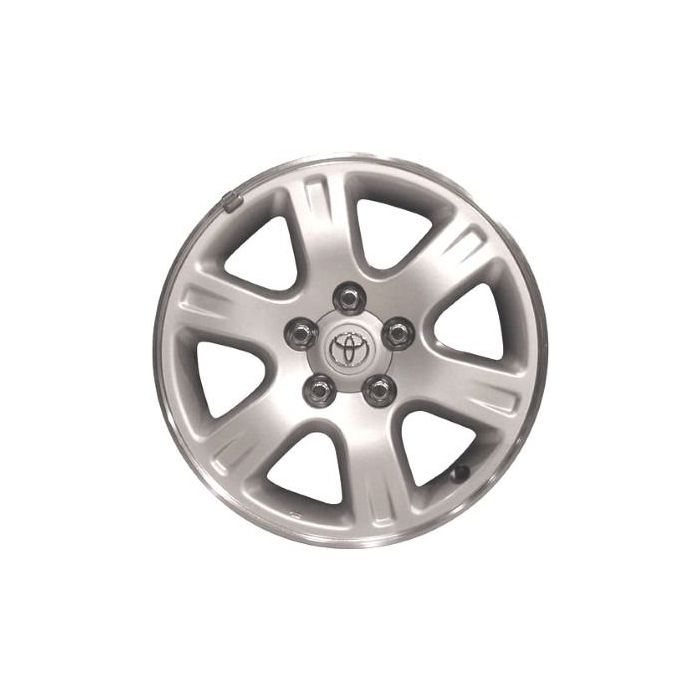 Toyota Highlander Wheel Rim Machined Lip Silver 69397 Stock Factory OEM Replacement