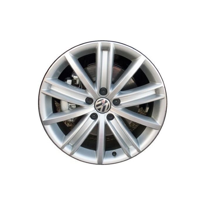 Volkswagen Tiguan Wheel Rim Machined Silver 69877 Stock Factory OEM Replacement