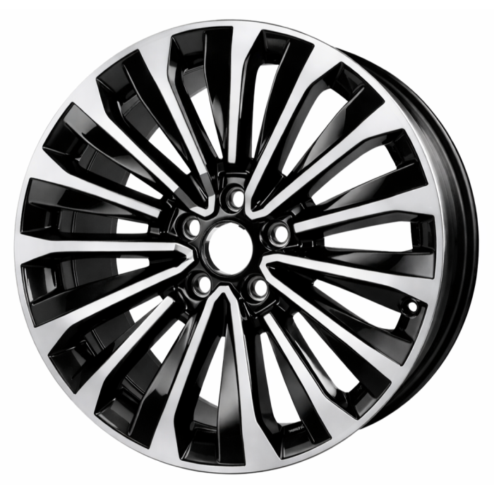 Volkswagen Passat Wheel Rim Machined Black ALY70094 Stock Factory OEM Replacement