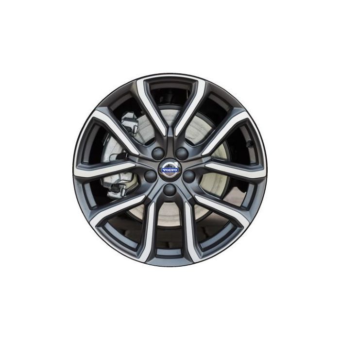 Volvo XC60 Wheel Rim Machined Grey 70417 Stock Factory OEM Replacement