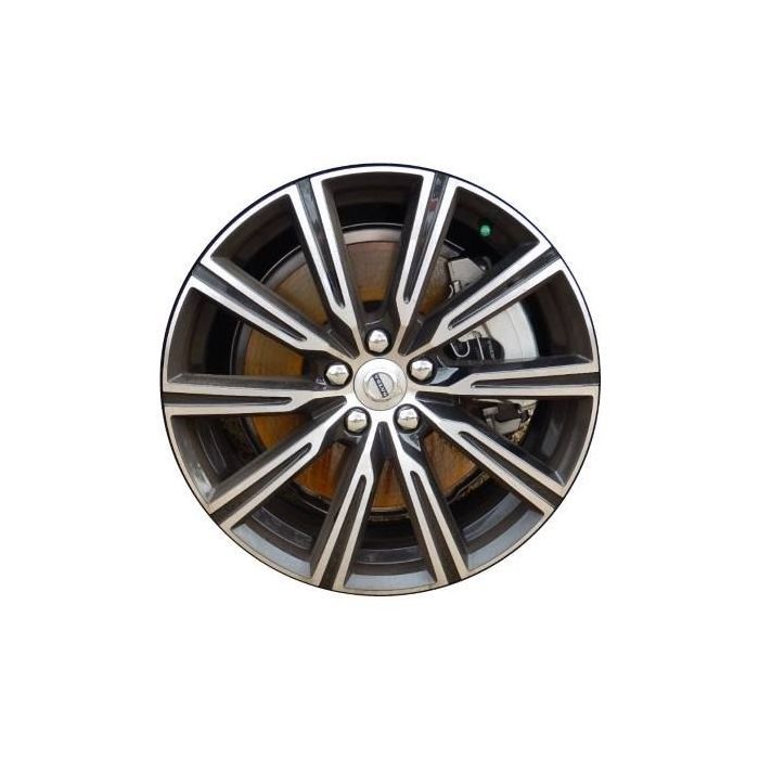 Volvo XC60 Wheel Rim Machined Black ALY70446 Stock Factory OEM Replacement