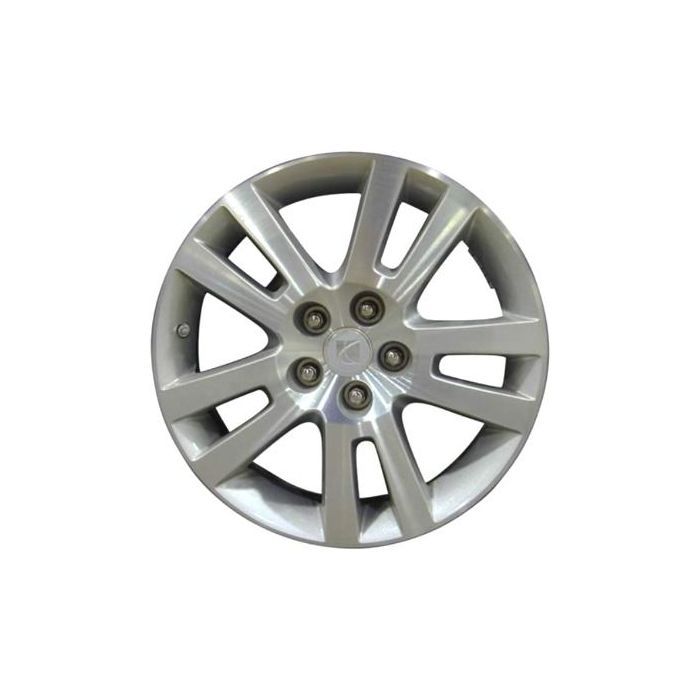 Saturn Aura Wheel Rim Machined Silver 7047 Stock Factory OEM Replacement