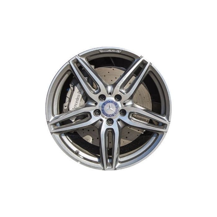 Mercedes-Benz E300 Wheel Rim Machined Grey 85542 (R) Stock Factory OEM Replacement