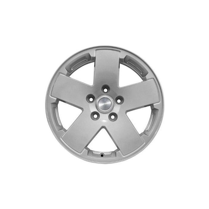 Jeep Wrangler Wheel Rim Machined Silver 9076 Stock Factory OEM Replacement