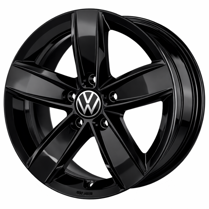 Volkswagen Tiguan Wheel Rim Gloss Black ALY95411 Stock Factory OEM Replacement