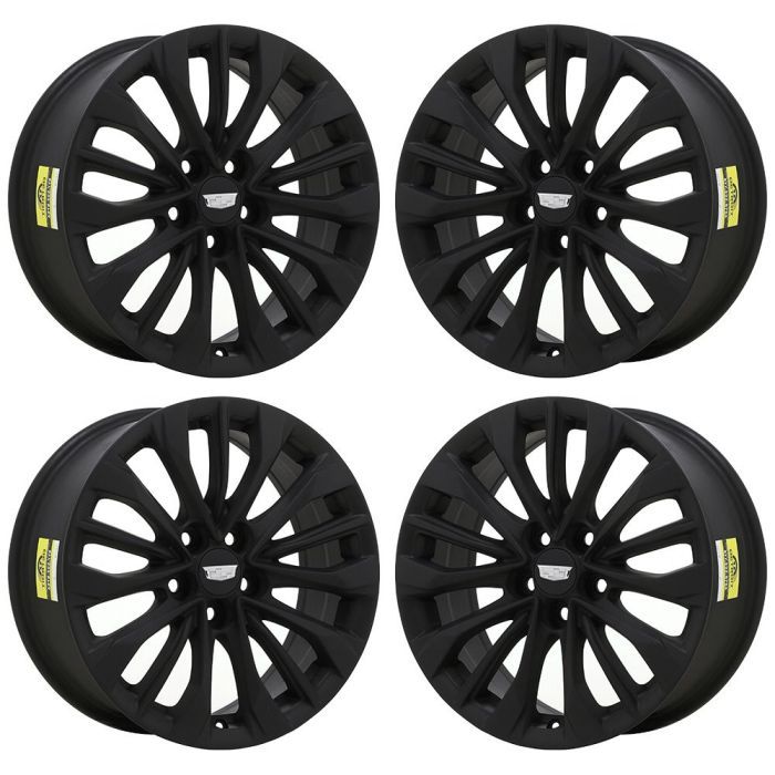 Cadillac XT4 Exchange Wheels Set of 4-Exchange Rims Set of 4 Satin Black ALY95807