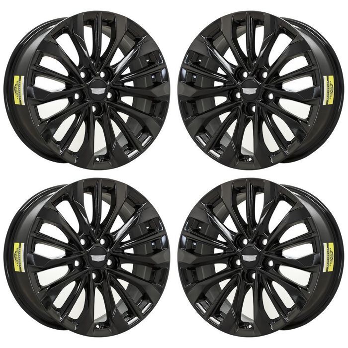 Cadillac XT4 Wheel Rim PVD Black Chrome ALY95807 Stock Factory OEM Replacement
