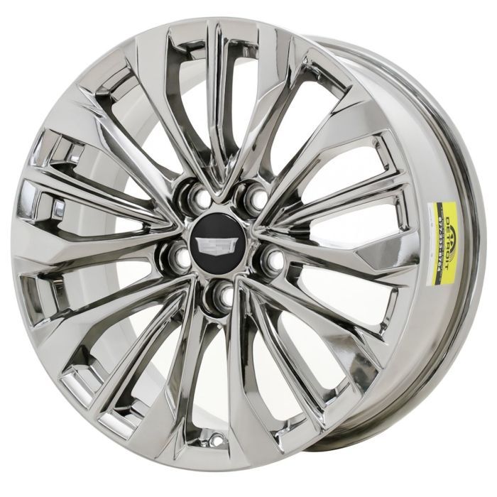 Cadillac XT4 Wheel Rim PVD Bright Chrome ALY95807 Stock Factory OEM Replacement
