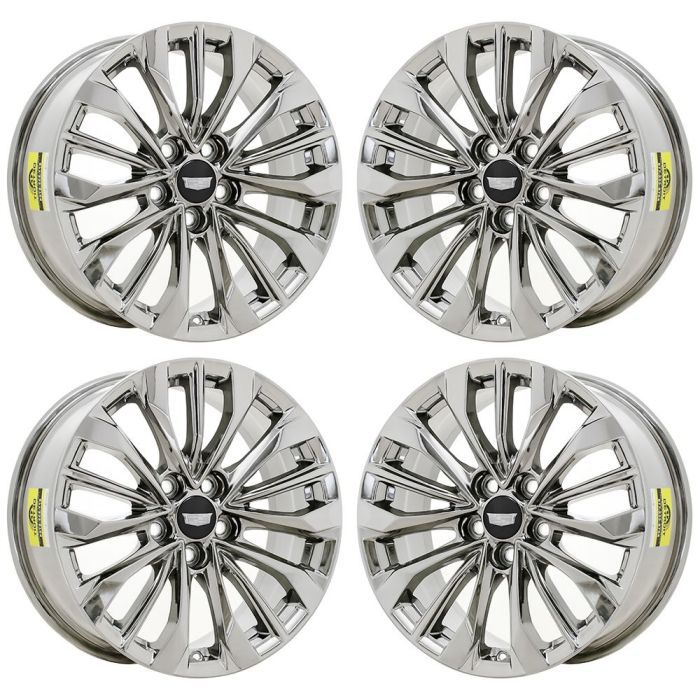 Cadillac XT4 Wheel Rim PVD Bright Chrome ALY95807 Stock Factory OEM Replacement