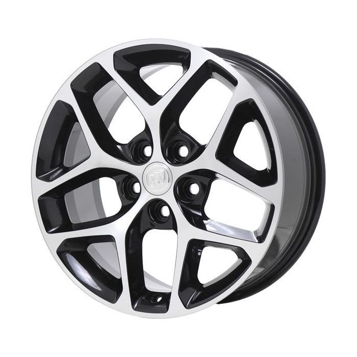 Buick Regal Wheel Rim Machined Black ALY97464 Stock Factory OEM Replacement