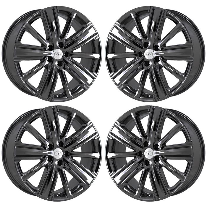 Infiniti Qx50 Wheel Rim PVD Black Chrome 73721 Stock Factory OEM Replacement