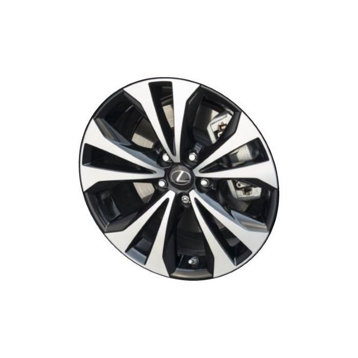 Lexus NX300 Wheel Rim Machined Black ALY96303 Stock Factory OEM Replacement
