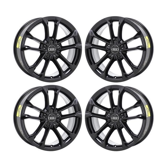 Audi Q3 Exchange Wheels Set of 4-Exchange Rims Set of 4 Gloss Black ALY97320