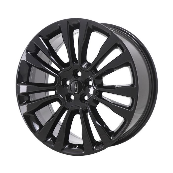 Lincoln Continental Wheel Rim Gloss Black ALY97977 Stock Factory OEM Replacement