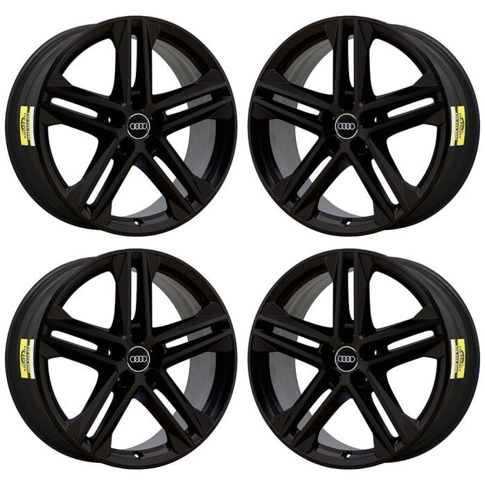 Audi Q5 Exchange Wheels Set of 4-Exchange Rims Set of 4 Gloss Black ALYAM053