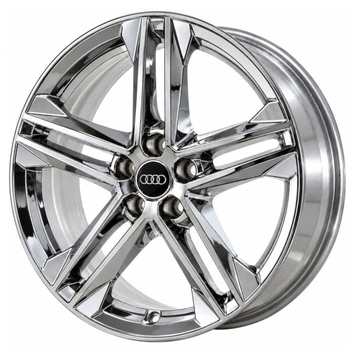 Audi Q5 Wheel Rim PVD Bright Chrome ALYAM053 Stock Factory OEM Replacement