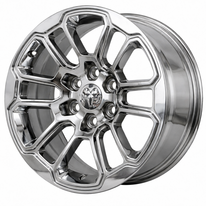 Dodge Ram 1500 Wheel Rim PVD Bright Chrome ALYCO038 Stock Factory OEM Replacement