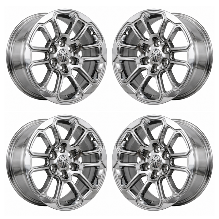 Dodge Ram 1500 Wheel Rim PVD Bright Chrome ALYCO038 Stock Factory OEM Replacement