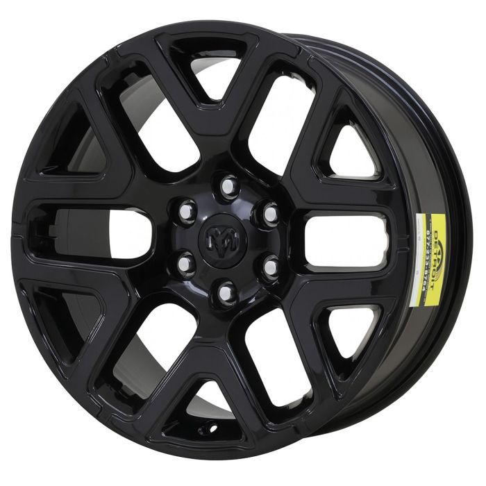 Dodge Ram 1500 Wheel Rim Gloss Black ALYCO045 Stock Factory OEM Replacement