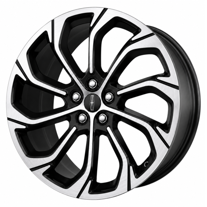 Lincoln Nautilus Wheel Rim Machined Black ALYFQ087 Stock Factory OEM Replacement