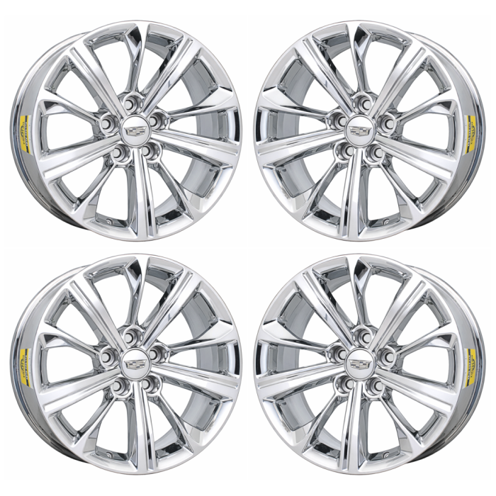 Cadillac CT5 Wheel Rim PVD Bright Chrome ALYGC072 Stock Factory OEM Replacement
