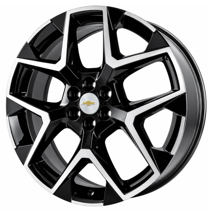 Chevrolet Traverse Wheel Rim Machined Black ALYGV051 Stock Factory OEM Replacement