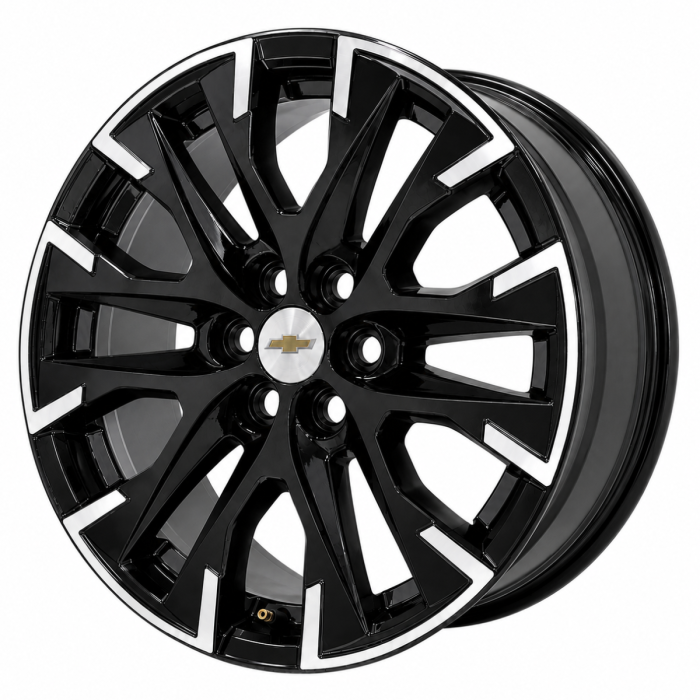 Chevrolet Traverse Wheel Rim Machined Black ALYGV052 Stock Factory OEM Replacement