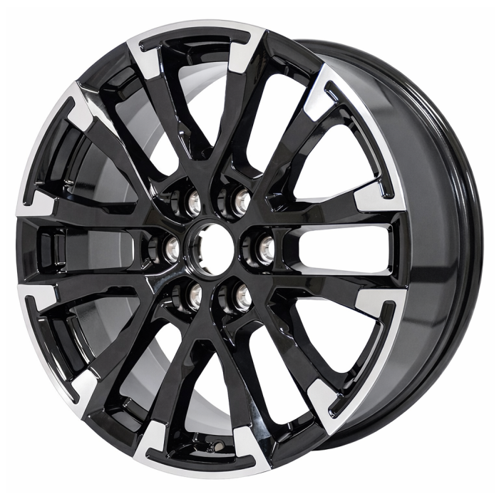 Chevrolet Traverse Wheel Rim Machined Black ALYGV055 Stock Factory OEM Replacement