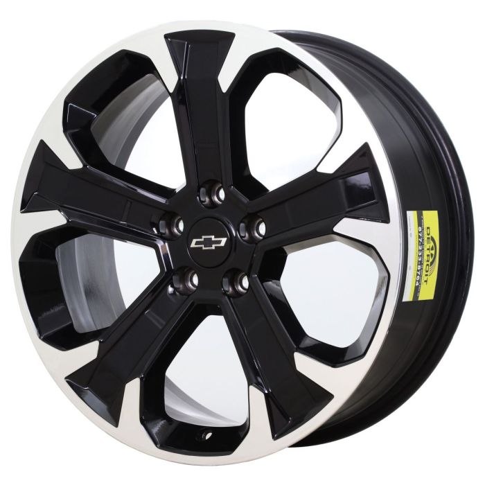 Chevrolet Equinox Wheel Rim Machined Black ALYGV075 Stock Factory OEM Replacement